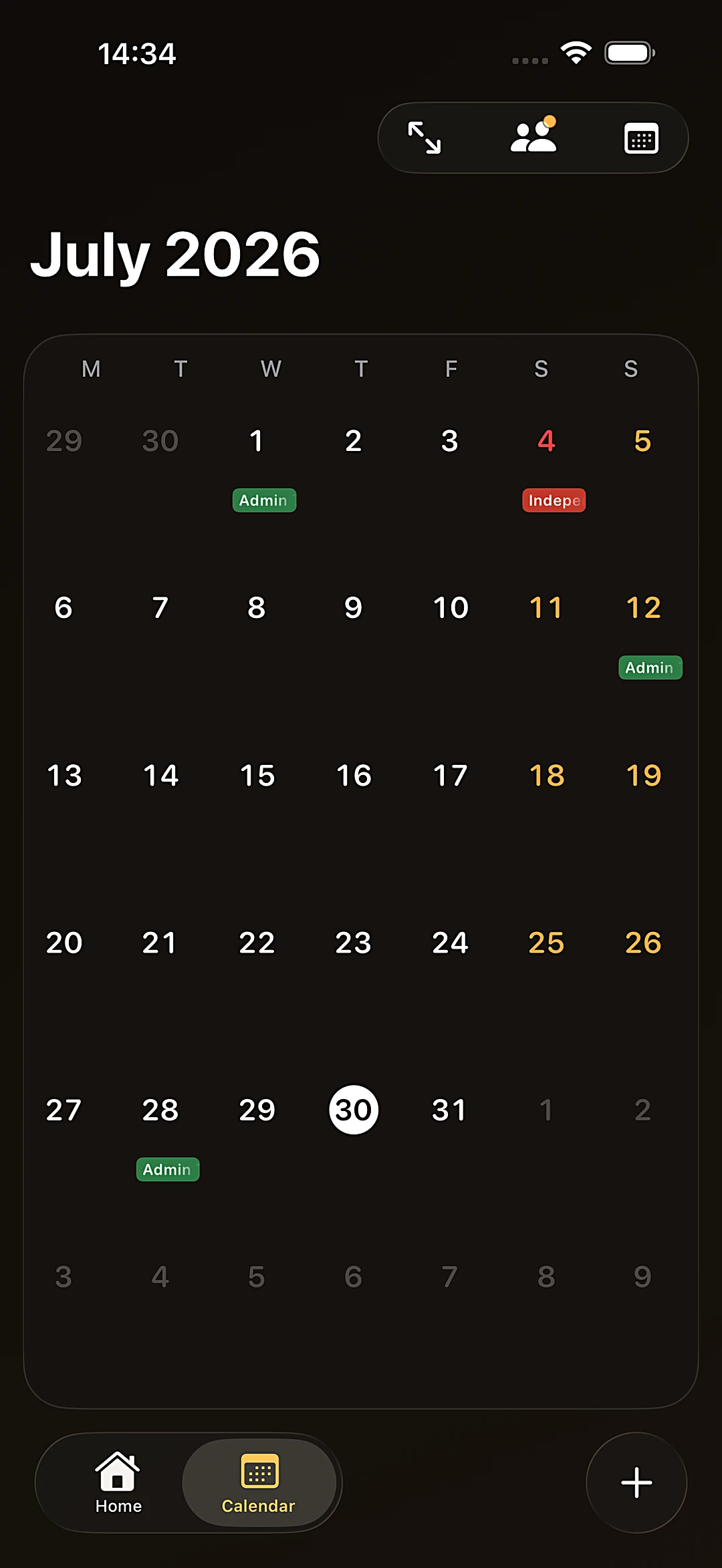 Calendar