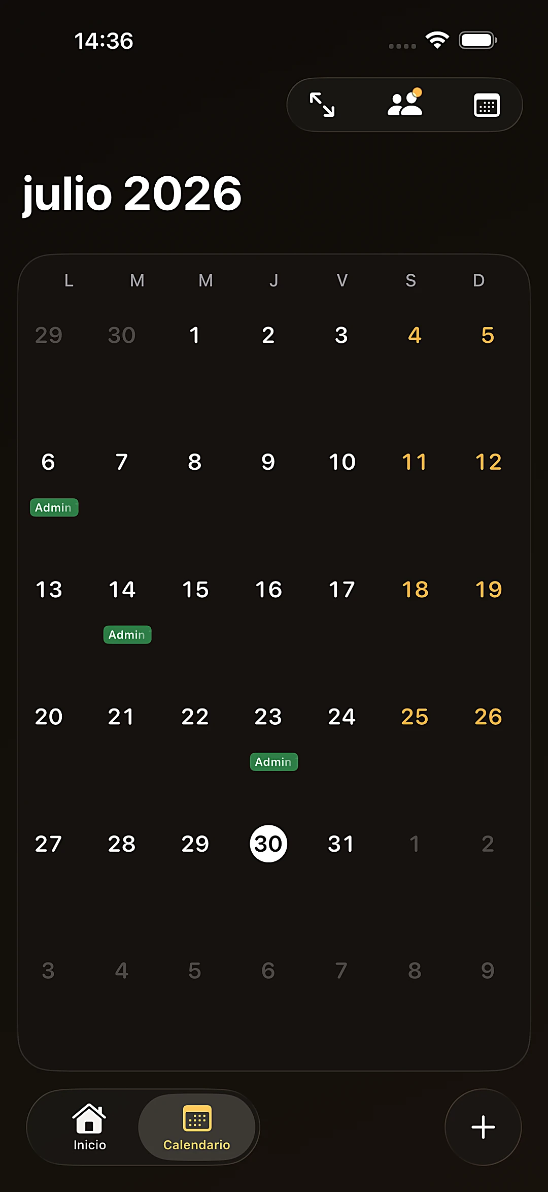 Calendario
