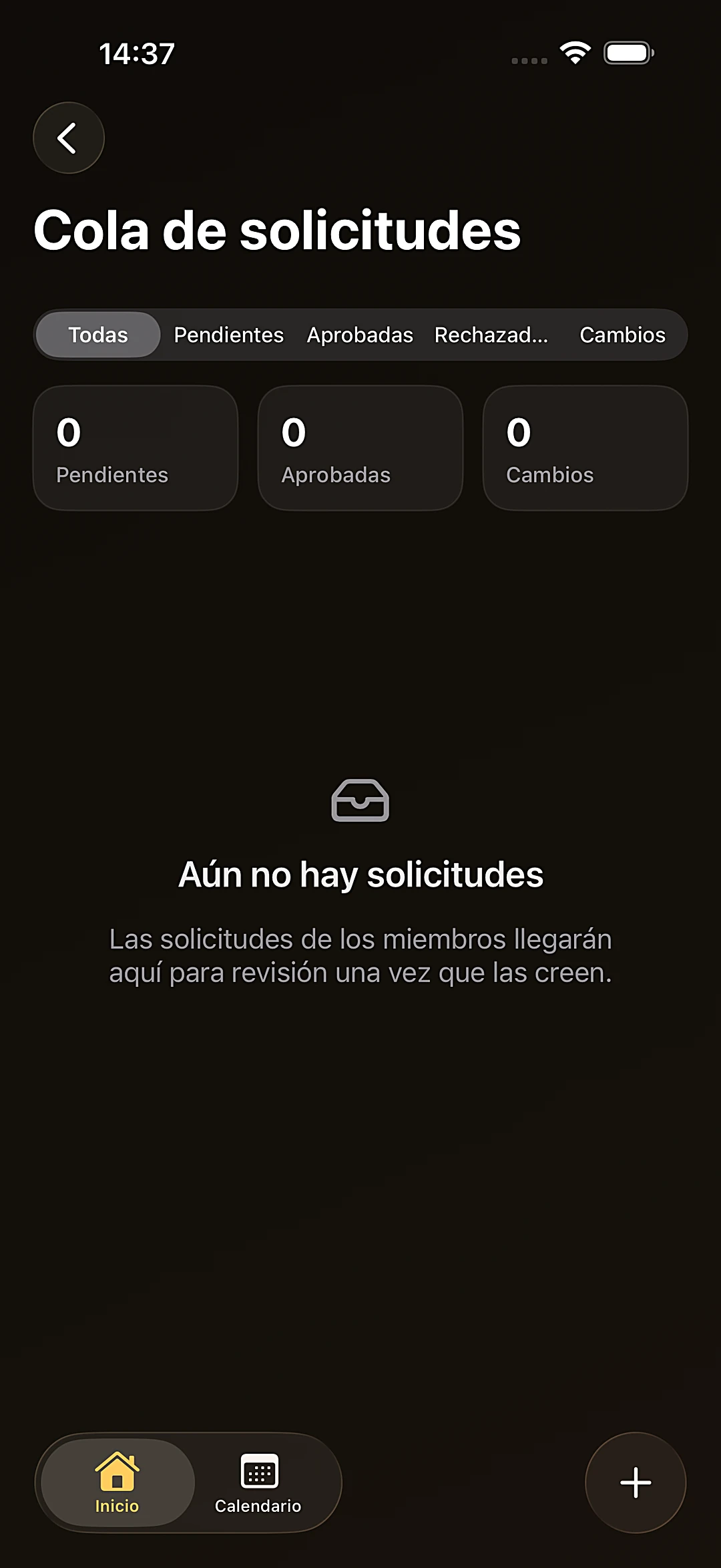 Solicitudes